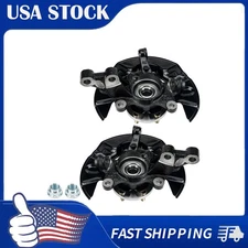 Front Steering Knuckle Wheel Hub Bearing For 03-06/07-08 Toyota Matrix 1.8L Pair