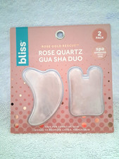 bliss ROSE QUARTZ GUA SHA DUO