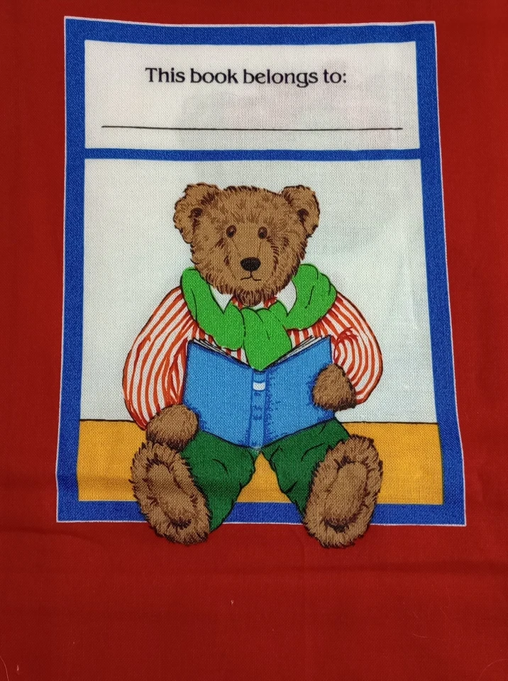 Cranston Print Works Company B is for Bears Sew Your Own Teddy Bear Book Fabric - Image 3 of 4