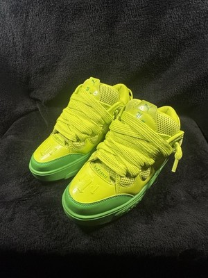 Puma La France Assist Slime Green Lime LaMelo Ball Sneaker 310868