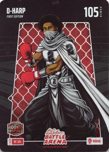 2026 Bo Jackson Battle Arena D-Harp BF-324 Battlefoil