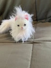 Vintage BARBIE PET WHITE PERSIAN KITTY “GINGER”w/ PINK BOW
