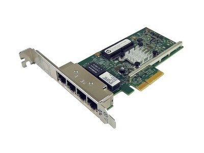 HP Network Card 331T 4x RJ-45 1Gb PCIe x4 649871-001 647592-001 Full Profile