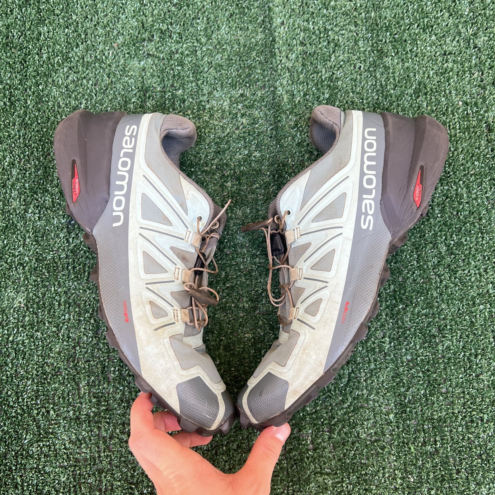 Scarpe da donna Salomon Speedcross 5 taglia US 10 5 trail running escursionismo blu acqua