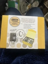 JustRite DYI Monogram Stamper Kit and storage box