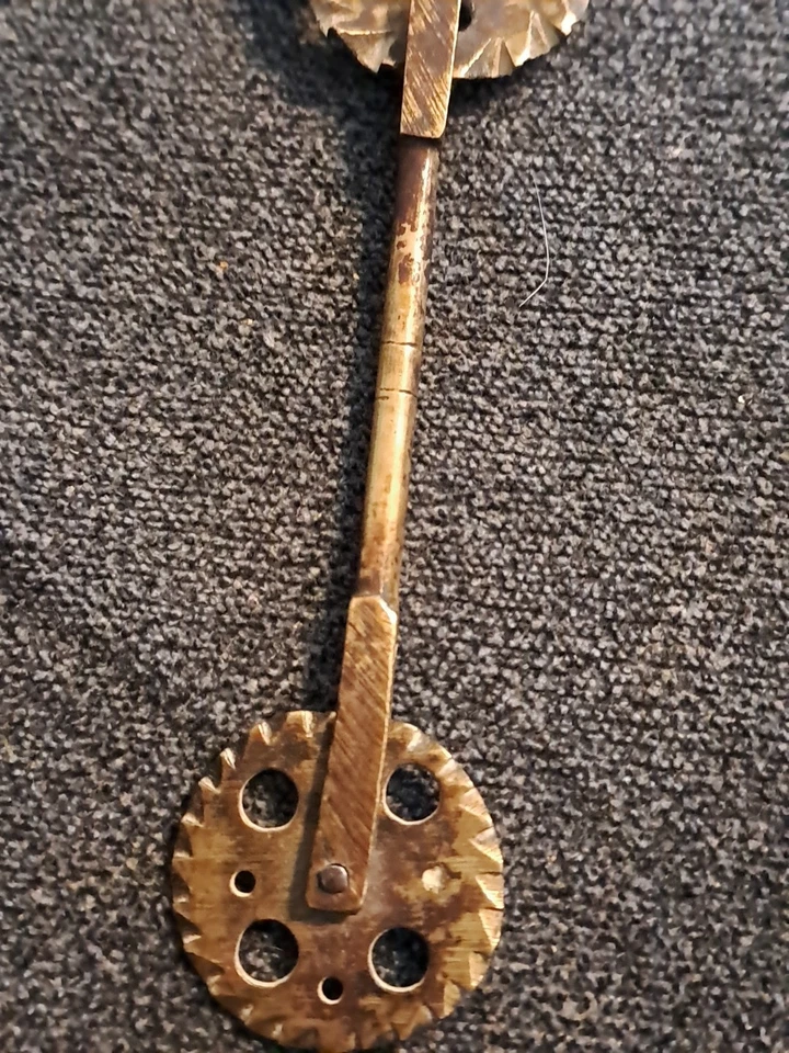 Ancienne Roue De Pâtisserie Objet De Métier Cuisine 19ème Art Populaire - Photo 3/4