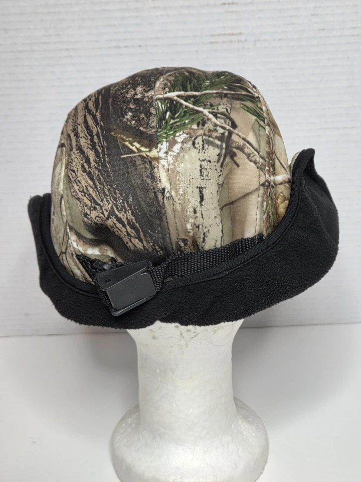 UNTWORTH Insulated Realtree Camo Hunting Hat Cap With Ear Flaps Size Medium - Image 3 of 4