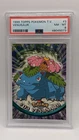 1999 Topps Pokémon T.V. #3 Venusaur Blue Logo PSA 8 (NM-MT)!
