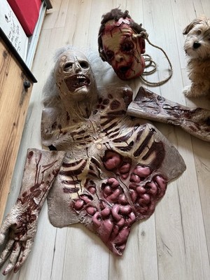 The Horror Dome Zombie Walker Profi Halloween Kostüm + Kopf