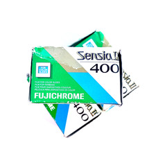 RARE Fujichrome Sensia II 400 ISO 35mm Colour Slide Film Expired Fuji - 36exp
