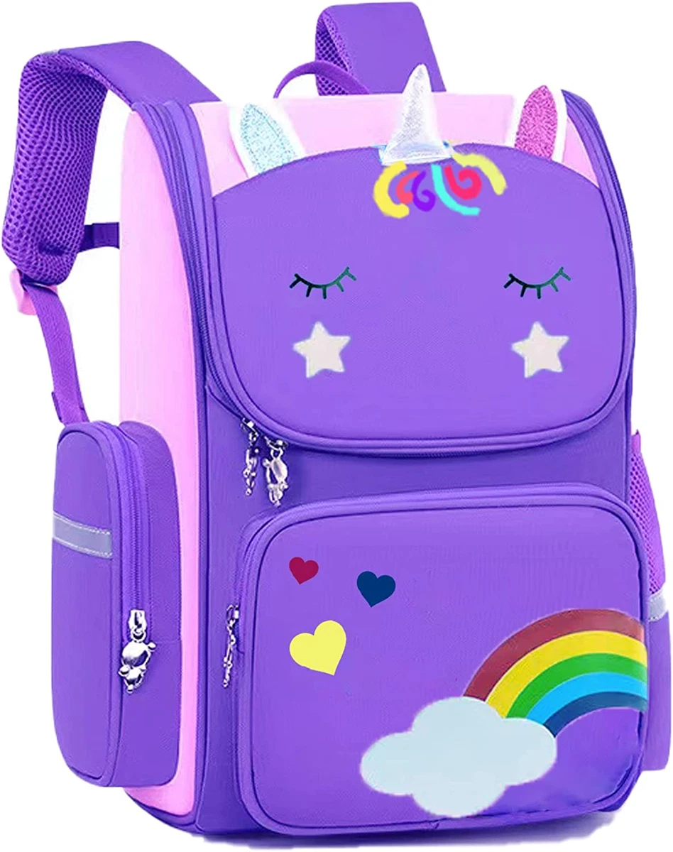 HT HONOR . TRUST Girls Backpack for Preschool Toddler 15Inch Kids
