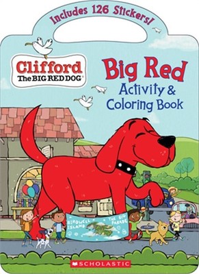 Big Red Activity & Coloring Book (Clifford the Big Red Dog) (Paperback or Softba