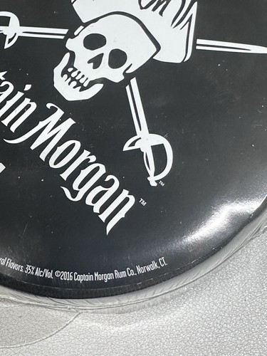 Camiseta Comprimida Capitán Morgan Calavera y Espadas Cruzadas Negra XL Para Hombre Nueva de Lote Antiguo - Imagen 3 de 4