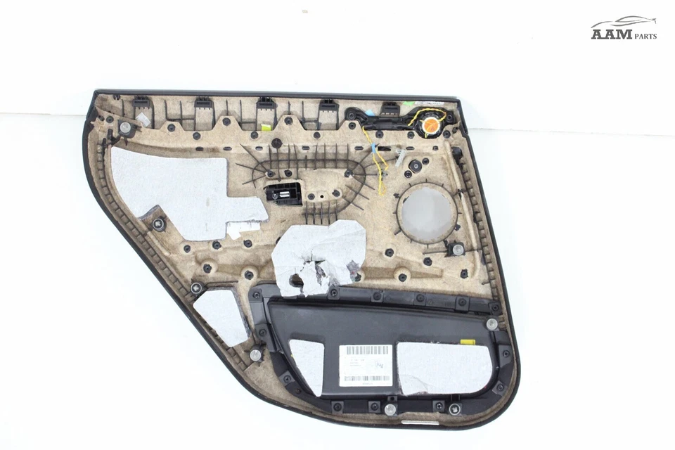 2015-2016 BMW 428I F36 GRAN COUPE REAR RIGHT SIDE DOOR PANEL TRIM RED OEM - Image 4 of 4