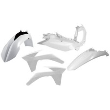 ACERBIS PLASTIC KIT WHITE KTM 350 XC-F 2011-2012 KTM 150 XC 2011-2012 KTM 350