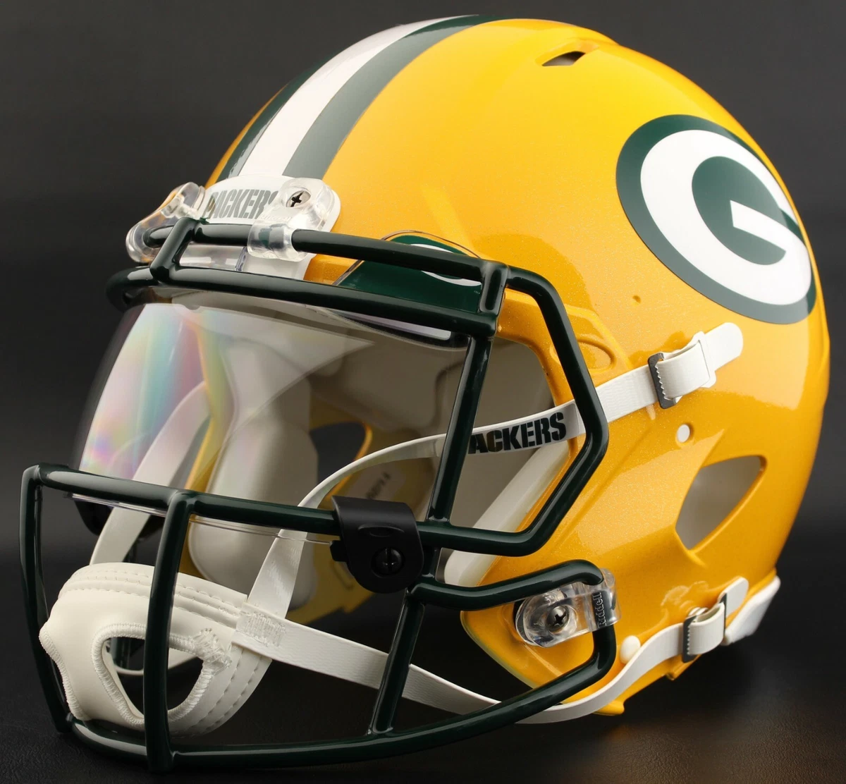 leje amplifikation bungee jump CUSTOM*** GREEN BAY PACKERS Full Size NFL Riddell SPEED Football Helmet | eBay leje amplifikation bungee jump CUSTOM*** GREEN BAY PACKERS Full Size NFL Riddell SPEED Football Helmet | eBay
