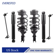 Front & Rear Struts Assembly For 2008-2020 Dodge Grand Caravan w/ Sway Bar Links