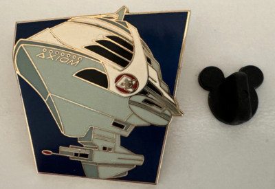 WALL-E Disney Pin 75702 Mystery PT52 Axiom Ship Gold Finish 2010 Limited Release
