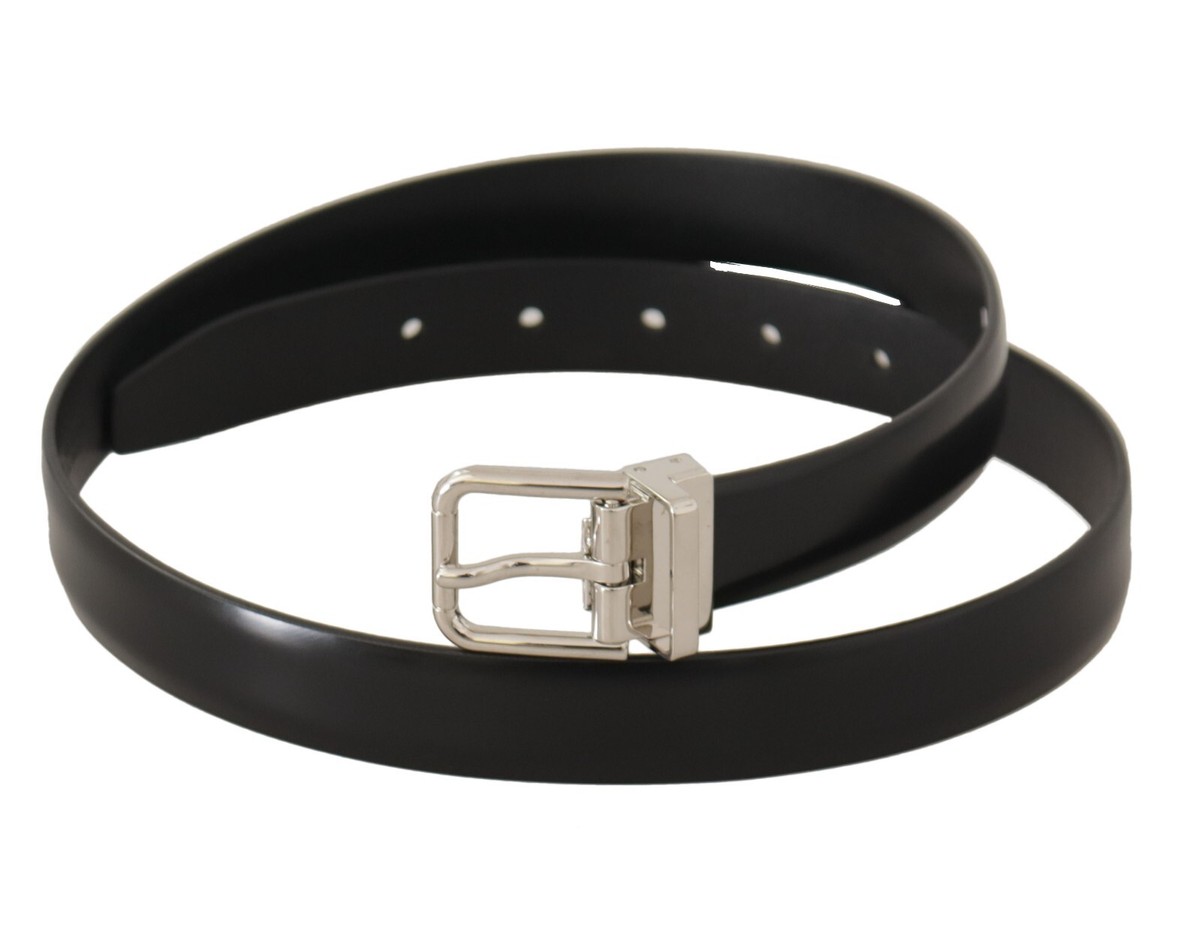 Italian Leather Belt with D Logo Buckle, Unisex, Size 85 cm Amazon.com: Diesel Oval D Logo B 1dr Belt- Leather belt with  main image 3