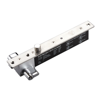 YLI YB600B Electric Bolt lock with key Open Fail Secure Electric + Manually Open