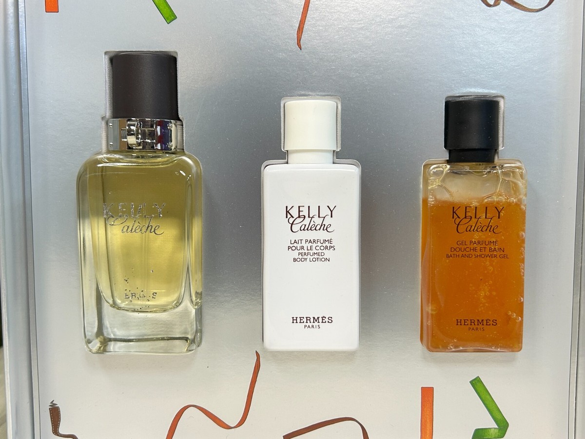 HERMES KELLY CALECHE 50ML EDT SPRAY/ 40ML BODY LOTION/ 40ML
