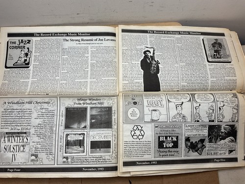 November 1993 - The Record Exchange MUSIC MONITOR Newspaper Rare Charlotte Nc B1 - Picture 6 of 12