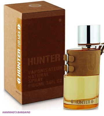 HUNTER FOR MEN BY ARMAF EDP 3.4 OZ / 100 ML (NIB) SEALED