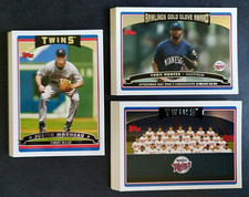 2006 Topps ~ MINNESOTA TWINS ~ 29 Card Team Set ~ Series 1 & 2 w/ Update