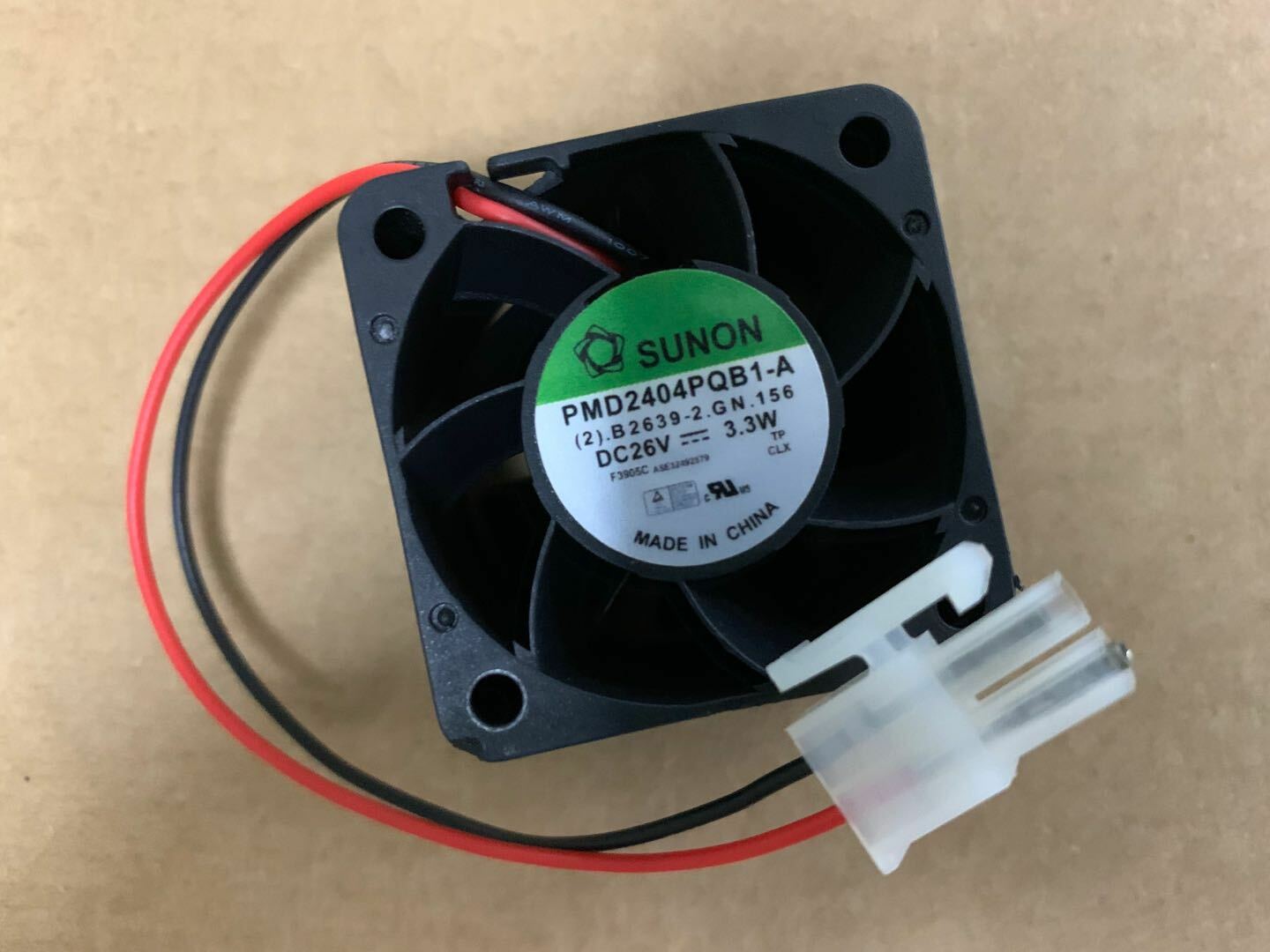 SUNON PMD2404PQB1-A Inverter cooling fan DC26V 3.3W 40*40*28mm 2pin M4196 QL K5