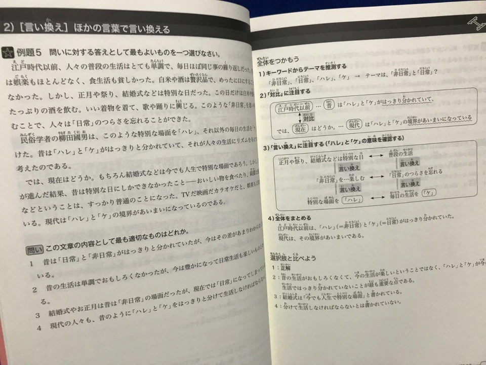 JLPT N2 Reading Shin Kanzen Master Japanese Language Proficiency Test Japan - Image 4 of 4
