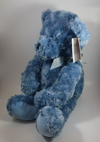 DDBOT Dusk blue Teddy Bear plush Ganz large cuddly soft hug me - Picture 6 of 9