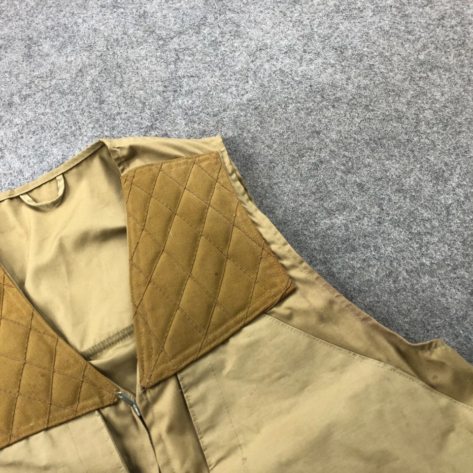 Vintage Sportsman Apparel By Browning Vest Men Medium Padded Shoulder Hunting - Image 4 of 4