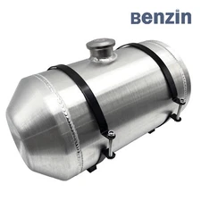 20'' x 10" Fuel Tank 6.75 Gallons Gas Tank 3/8'' NPT Outlet -Hot Rod/ Dune Buggy