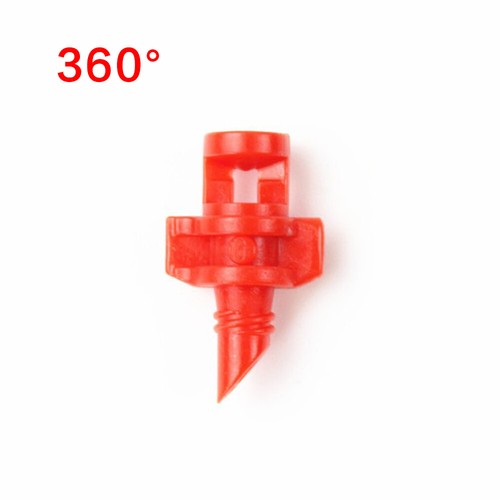 50 pièces gicleurs d'irrigation en plastique de jardin micro pelouse pulvérisateur d'eau - Photo 6/13