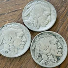 1935 1936 D 1936 Buffalo Nickel 3 Pc Set I’m Not A Dealer