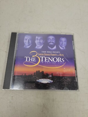 The Three Tenors in Concert 1994 (CD, Aug-1994) Carreras, Domingo, & Pavarotti