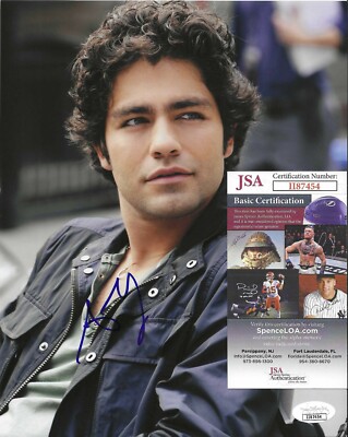 Adrian Grenier Signed 8x10 Photo w/ JSA COA #II87454 Entourage 