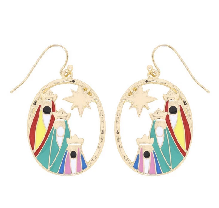 Mens christmas earrings outlet