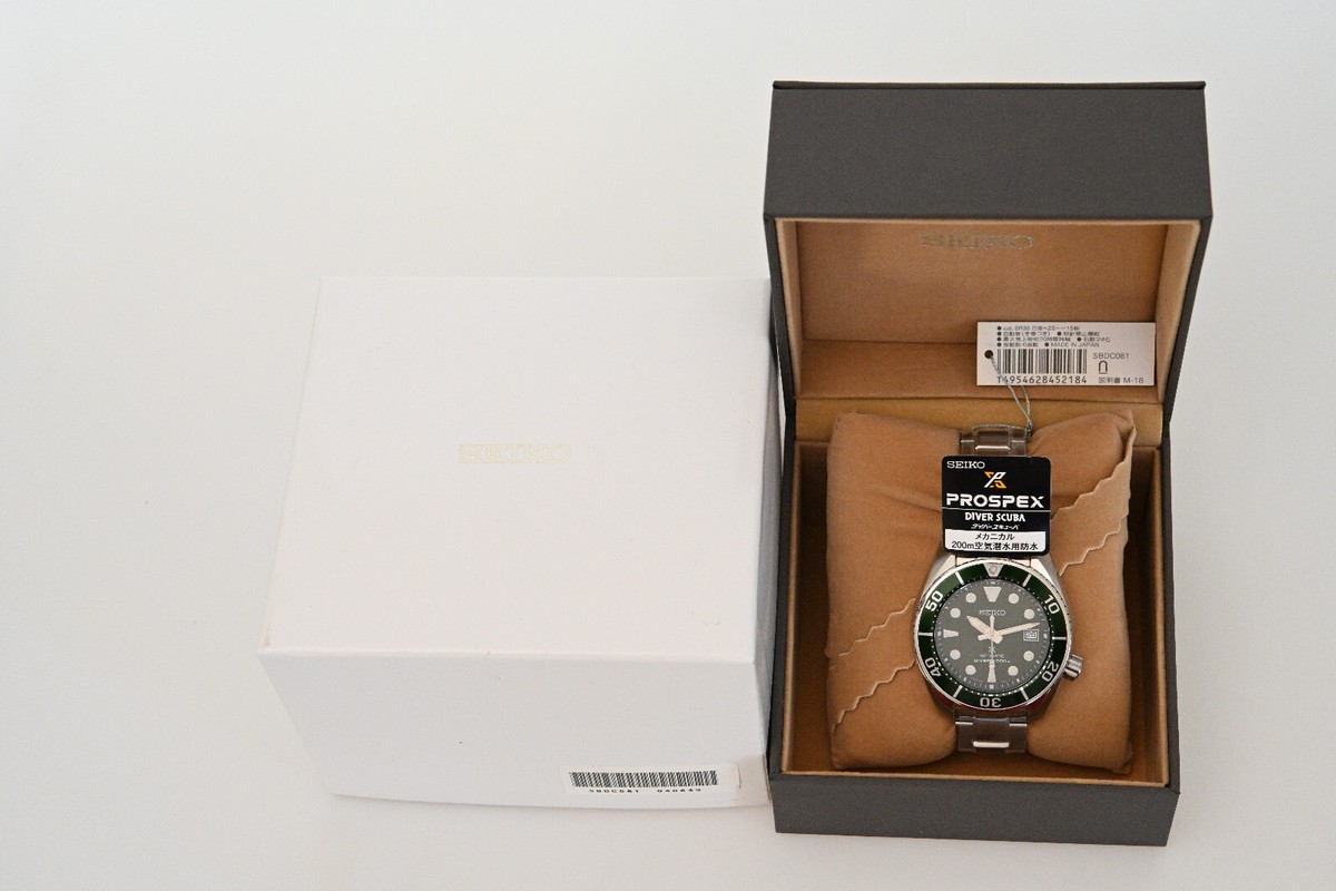 Seiko SUMO HULK JDM Diver 200m SPB103J1 Verde automatic NUOVO FULL