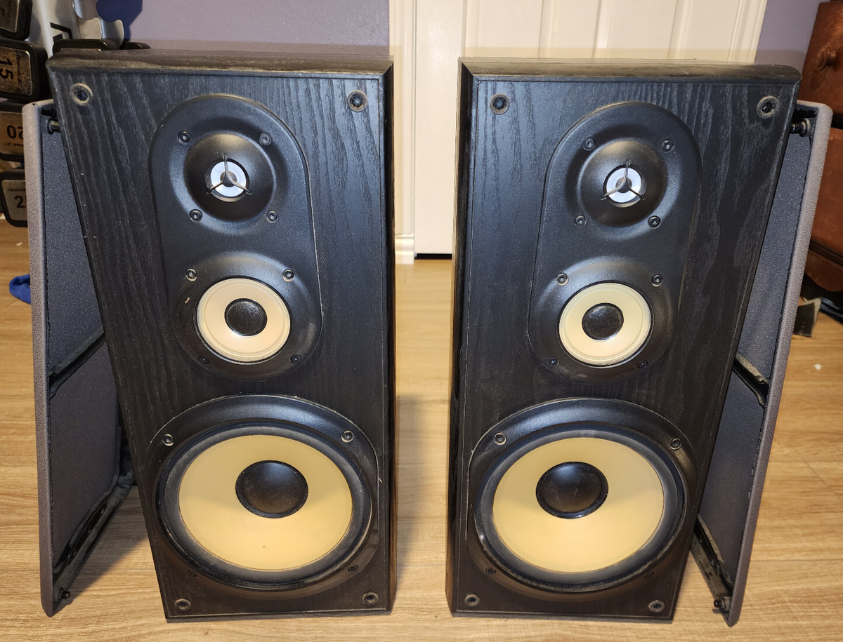 Sony SS-MB350H 3-Way Bookshelf Speakers *TESTED AND WORKING!*