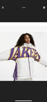 lakers nylon jacket