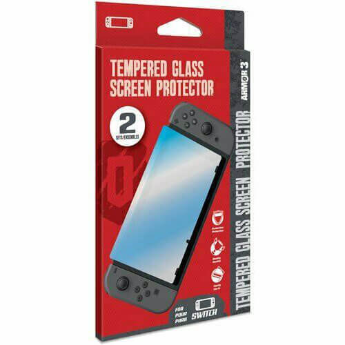 Switch Armor3 Tempered Glass Screen Protector Video Games Accessories (2 Pack) - Picture 3 of 3