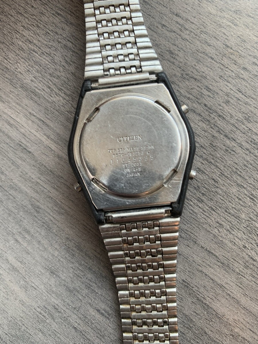 オマージュウォッチ Rare Vintage Digital Citizen 9570 Melody Watch With Programmable