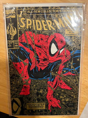 Spider-man Gold Edition マクファーレン スパイダーマン spiderman 1 todd mcfarlane torment gold edition | eBay