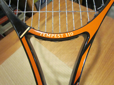 Raquette De Tennis Vintage Wilson Tempest 110 - Taille De Grip 4 3/8 - Occasion
