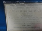 2001 Gone With The Wind Scarlett O Hara Certificate Of Authenticity ONLY — photo 6