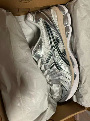  US11.5 Men ASICS Gel Kayano 14 White Graphite Grey 1203A537-110
