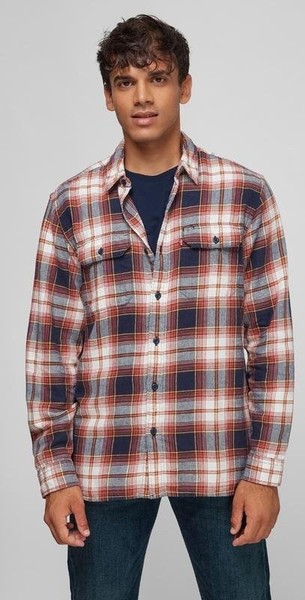 Men Levi's Shirt Red Cotton 36 / S / 44