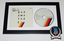 DALLON WEEKES SIGNED FRAMED IDKHOW THEY FOUND ME RAZMATAZZ CD COVER BECKETT COA