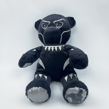 Build a Bear Black Panther Plush Stuffed Animal Marvel Comics Movie Doll Toy 16  